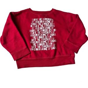 University of Wisconsin Badgers sweatshirt 4T